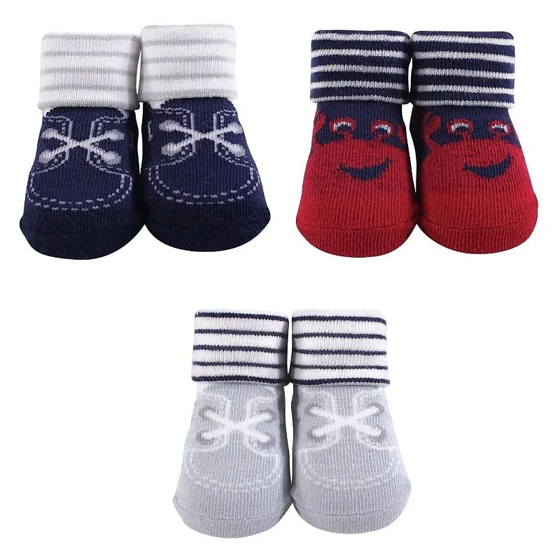 Hudson Baby 3 pk Baby Socks (0 TO 9)