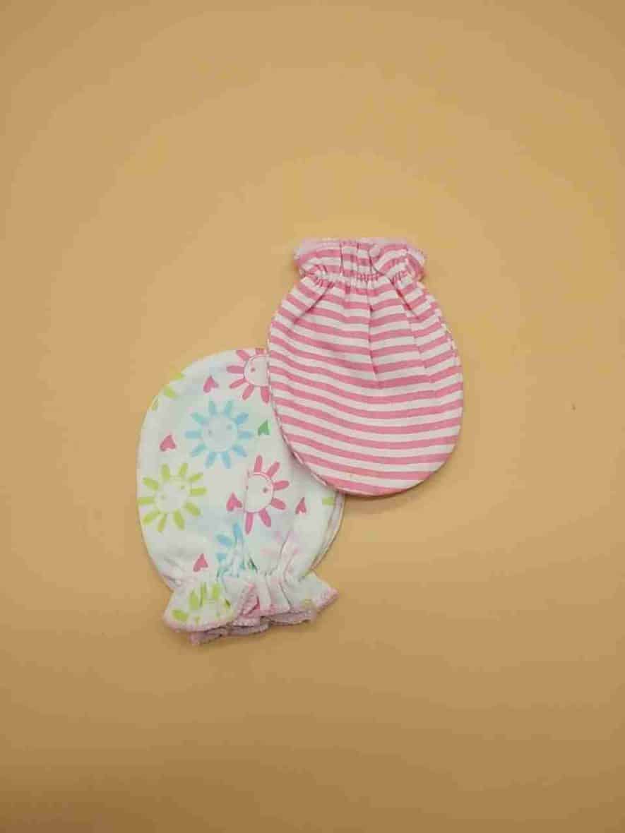 2 PCS COTTON MITTENS (Girls)